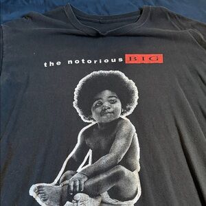 The Notorious B.I.G. Black Graphic Tee